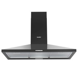 COMFEE' 90 cm Black Wall-Mounted Range Hood