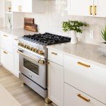 ZLINE 36" Dual Fuel Range with Gold Accents