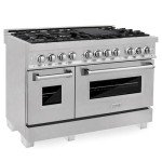 ZLINE 48" Dual Fuel Range with Gas & Electric Oven