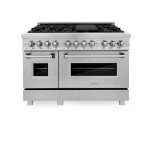 ZLINE 48" Dual Fuel Range with Gas & Electric Oven