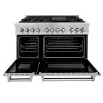 ZLINE 48" Dual Fuel Range with Gas & Electric Oven