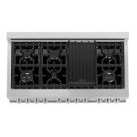 ZLINE 48" Dual Fuel Range with Gas & Electric Oven