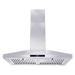 30" Stainless Steel Range Hood with Touch Control