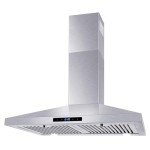 30" Stainless Steel Range Hood with Touch Control