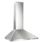 Stainless Steel 30" Convertible Range Hood with LED
