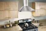 Stainless Steel 30" Convertible Range Hood with LED