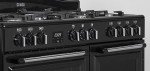 Creda 100cm Dual Fuel Range Cooker - Black