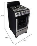 Danby 20" Electric Range with Coil Elements