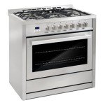 COSMO Dual Fuel Range with 5 Burners & Convection Oven
