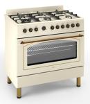 Ferre 90cm Dual Fuel Range Cooker - Cream