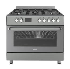 Ferre 90cm Dual Fuel Range Cooker - Dove Grey