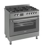 Ferre 90cm Dual Fuel Range Cooker - Dove Grey