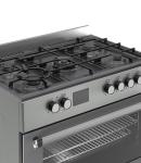 Ferre 90cm Dual Fuel Range Cooker - Dove Grey