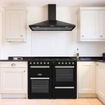 Montpellier 100cm Dual Fuel Range Cooker - Black