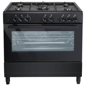 ElectriQ 90cm Dual Fuel Range Cooker - Black