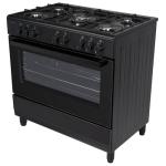 ElectriQ 90cm Dual Fuel Range Cooker - Black