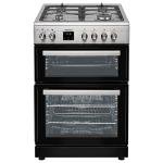 ElectriQ 60cm Stainless Steel Dual Fuel Cooker