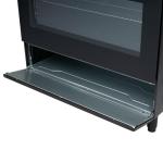 ElectriQ 90cm Dual Fuel Range Cooker - Black