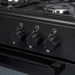 ElectriQ 90cm Dual Fuel Range Cooker - Black