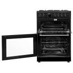 ElectriQ 60cm Black Dual Fuel Cooker