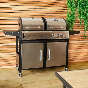 Charles Bentley Dual Fuel 2+1 Burner Grill