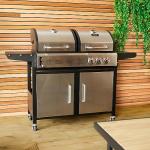 Charles Bentley Dual Fuel 2+1 Burner Grill