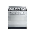 Smeg 90cm Dual Fuel Range Cooker - Stainless Steel