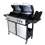 Charles Bentley Dual Fuel 2+1 Burner Grill