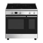 Smeg 90cm Stainless Steel Electric Induction Cooker