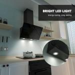 60cm Angled Chimney Cooker Hood with LED Lights