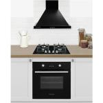 Russell Hobbs 60cm Black Steel Cooker Hood