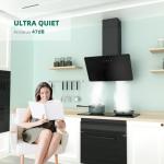 60cm Angled Chimney Cooker Hood with LED Lights