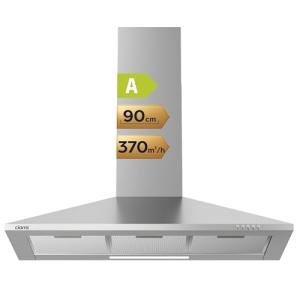 90cm Wall-Mounted Stainless Steel Cooker Hood
