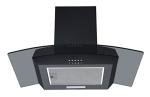 Cookology Black Curved Glass 70cm Cooker Hood