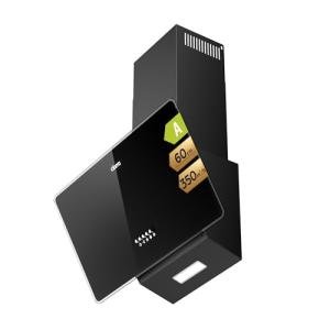 Ciarra 60cm Wall-Mounted Chimney Hood with LEDs