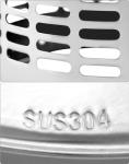 QWORK® Stainless Steel Roof Rain Cap 160mm