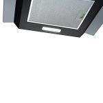 Cookology Black Curved Glass 70cm Cooker Hood