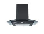 Cookology 60cm Curved Glass Cooker Hood in Black