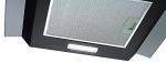 Cookology 60cm Curved Glass Cooker Hood in Black