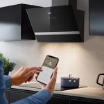 Ciarra 60cm Angled Kitchen Extractor Hood with WiFi