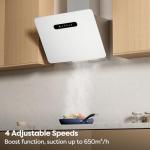CIARRA 60cm Wi-Fi Touch Control Cooker Hood