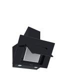 Cookology 70cm Black Angled Glass Cooker Hood