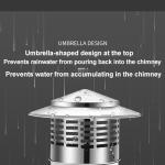 Stainless Steel Chimney Cap with Bird Guard