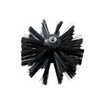 Chimney Cleaning Brush Kit with Flexible Rods