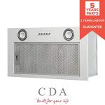 CDA 50cm White Under Canopy Cooker Hood