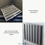 Stainless Steel Grease Baffle Filter for Hoods