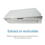 90cm Stainless Steel Canopy Cooker Hood