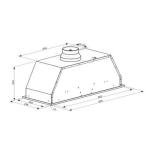 90cm Stainless Steel Canopy Cooker Hood