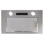 ElectriQ 52cm Silver Canopy Cooker Hood