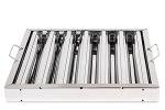 3-Pack Stainless Steel Grease Baffle Filters